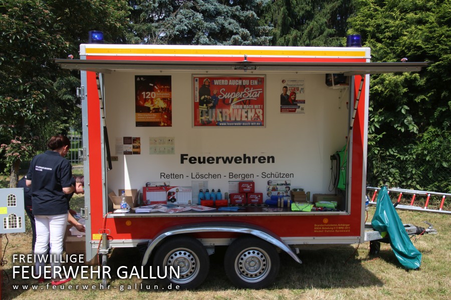 Feuerwehrfest zu unserem Jubiläum